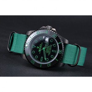 Rolex Stealth Submariner Green Nylon Strap 622009 - Imagen 5