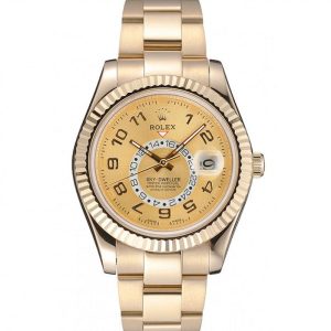 Rolex Sky Dweller Oyster Perpetual Special Edition 2012 Yellow Gold 80243 - Image 11