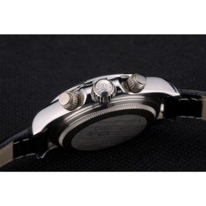 Super Clone Rolex Daytona Lady Stainless Steel Case Crystal Studded Bezel Crystal Studded Dial - Imagen 8