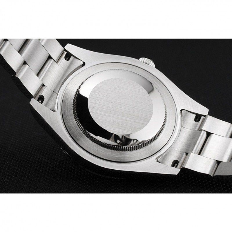 Super Clone Rolex Milgauss Black Dial Orange Markings Stainless Steel Case And Bracelet - Image 7