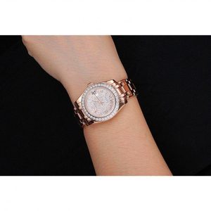 Rolex Datejust Diamond Dial And Bezel Pink Gold Case And Bracelet 622836 - Image 10