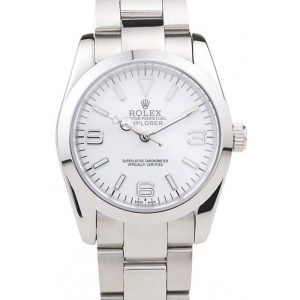 Rolex Explorer Polished Stainless Steel White Dial 98086 - Image 11