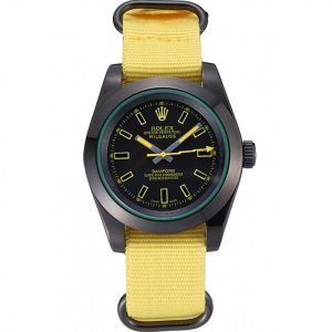 Rolex Milgauss Bamford Yellow Nylon Strap 621999 - Image 13
