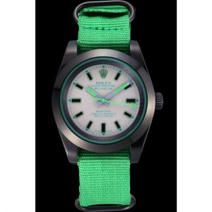 Rolex Milgauss Bamford Green Nylon Strap 622004 - Image 2