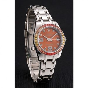 Rolex Datejust Pearlmaster 39 Cognac Dial Stainless Steel Case And Bracelet - Image 3