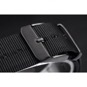 Super Clone Rolex Submariner Pro-Hunter Black Fabric Strap Black Dial - Image 6