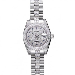 Super Clone Rolex DateJust Diamond Dial Stainless Steel 622021 - Image 11