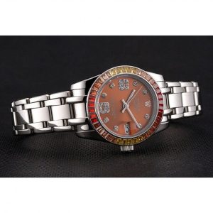 Rolex Datejust Pearlmaster 39 Cognac Dial Stainless Steel Case And Bracelet - Image 4