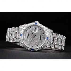 Super Clone Rolex Day-Date Diamonds-SRL183 621613 - Imagen 5
