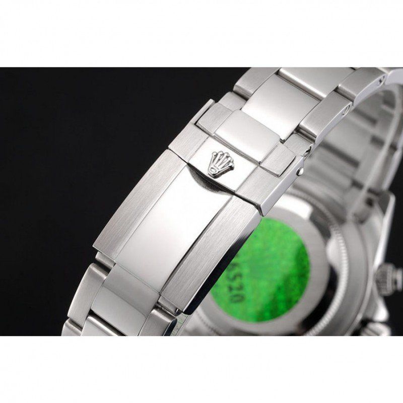 Super Clone Rolex Daytona Stainless Steel Bracelet Black Dial 80296 - Image 6