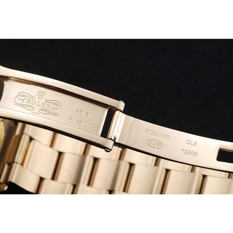 Super Clone Rolex Daytona Green Dial Rose Gold 1454244 - Image 7