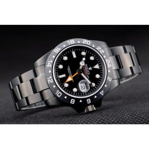 Super Clone Rolex Explorer Black Ceramic Bezel Black Dial Watch 98239 - Imagen 4