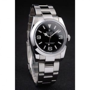 Rolex Explorer Polished Stainless Steel Black Dial 98087 - Image 3