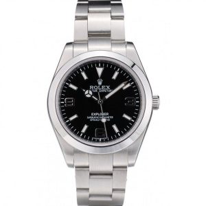 Super Clone Rolex Explorer Stainless Steel Bezel Black Dial 42002 - Image 12