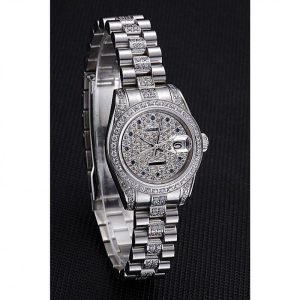 Super Clone Rolex DateJust Diamond Dial Stainless Steel 622021 - Image 2