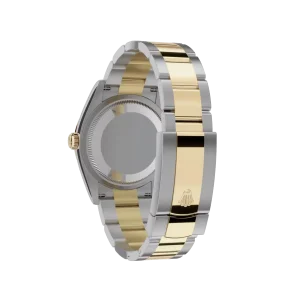 Alternative view of Rolex Datejust: 36 mm, Oystersteel and yellow gold, white dial, Oyster bracelet, m126203-0020