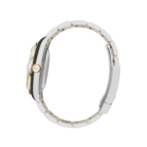 Rolex Datejust: 36 mm, Oystersteel and yellow gold, white mother-of-pearl, diamond-set dial, Oyster bracelet, m126283rbr-0010 - Image 5