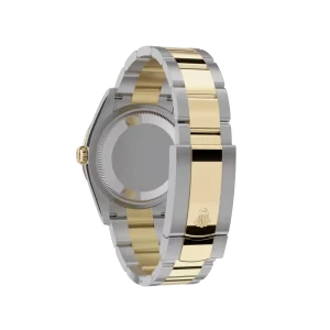 Rolex Datejust: 36 mm, Oystersteel and yellow gold, white mother-of-pearl, diamond-set dial, Oyster bracelet, m126283rbr-0010 - Image 4