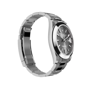 Rolex Datejust: 41 mm, Oystersteel, bright black dial, Oyster bracelet, m126300-0011 - Imagen 5