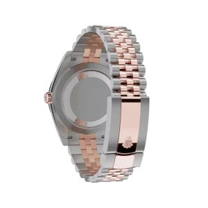 Rolex Datejust: 41 mm, Oystersteel and Everose gold, chocolate dial, Jubilee bracelet, m126301-0002 - Image 4