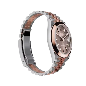 Rolex Datejust: 41 mm, Oystersteel and Everose gold, chocolate dial, Jubilee bracelet, m126301-0002 - Image 3
