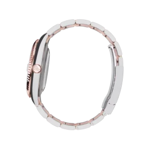 Rolex Datejust: 41 mm, Oystersteel and Everose gold, sundust diamond-set dial, Oyster bracelet, m126331-0007 - Image 5