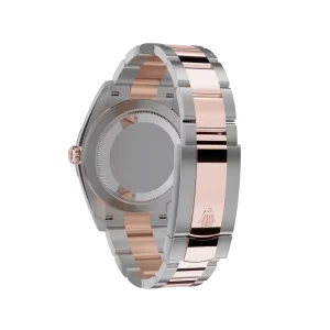 Rolex Datejust: 41 mm, Oystersteel and Everose gold, sundust diamond-set dial, Oyster bracelet, m126331-0007 - Image 4