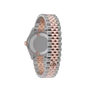 Rolex Datejust: 31 mm, Oystersteel and Everose gold, white dial, Jubilee bracelet, m278241-0002 - Imagen 4