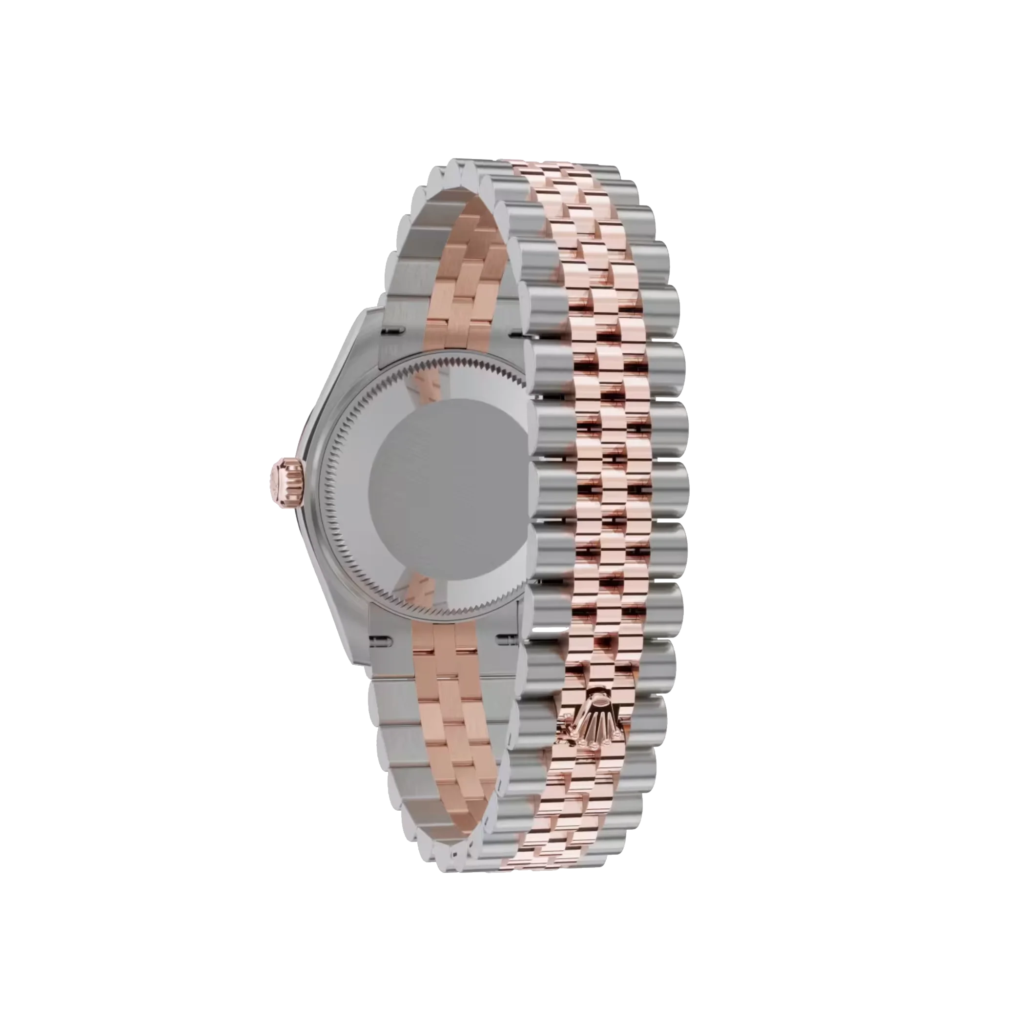 Rolex Datejust: 31 mm, Oystersteel and Everose gold, silver, diamond-set dial, Jubilee bracelet, m278271-0016 - Image 2
