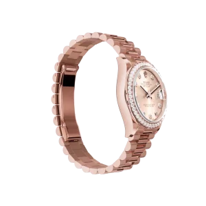 Rolex Datejust: 31 mm, Everose gold, rosé colour, diamond-set dial, President bracelet, m278285rbr-0025 - Image 3