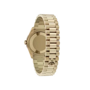 Rolex Datejust: 31 mm, Yellow gold, white mother-of-pearl, diamond-set dial, President bracelet, m278288rbr-0006 - Image 3