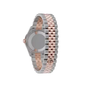 Alternative view of Rolex Datejust: 31 mm, Oystersteel and Everose gold, aubergine, diamond-set dial, Jubilee bracelet, m278341rbr-0020