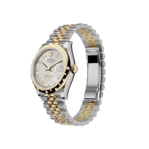 Alternative view of Rolex Datejust: 31 mm, Oystersteel and yellow gold, silver, diamond-set dial, Jubilee bracelet, m278343rbr-0004