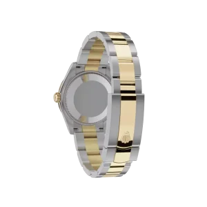 Rolex Datejust: 31 mm, Oystersteel and yellow gold, dark grey, diamond-set dial, Oyster bracelet, m278383rbr-0021 - Image 4