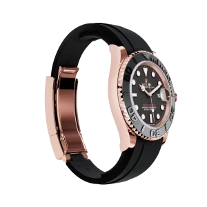 Rolex Yacht-Master Intense Black Dial Oyster Bracelet: A Perfect for Performance - Imagen 3