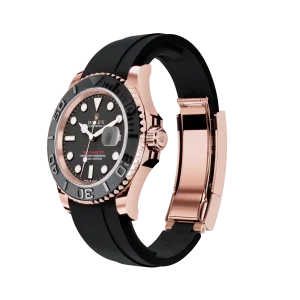 Rolex Yacht-Master Intense Black Dial Oyster Bracelet: A Perfect for Performance - Imagen 2