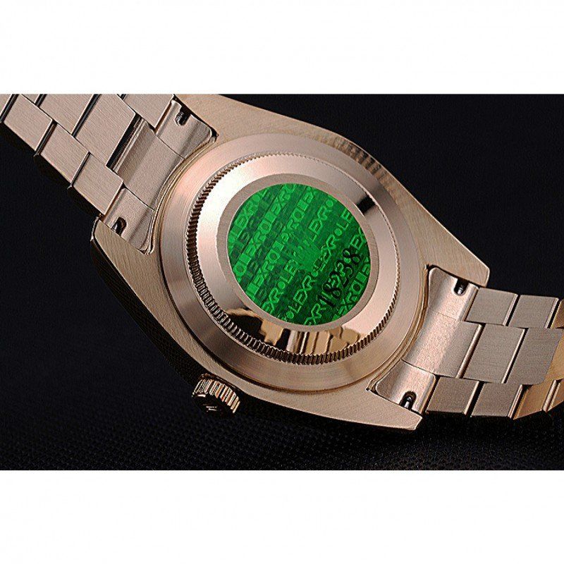 Rolex Day-Date White Dial Gold Bracelet 622546 - Image 8