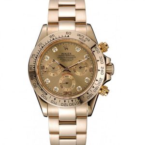 Super Clone Rolex Daytona Brown Dial Diamond Numerals 1454245 - Image 10