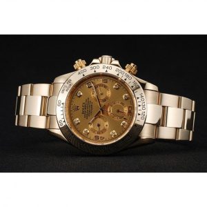Super Clone Rolex Daytona Brown Dial Diamond Numerals 1454245 - Image 4