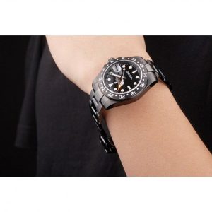 Super Clone Rolex Explorer Black Ceramic Bezel Black Dial Watch 98239 - Imagen 12