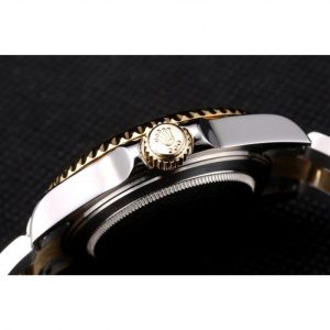 Rolex GMT Master II Gold Colored Ceramic Bezel Brown Dial Watch - Imagen 7