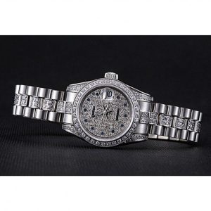 Super Clone Rolex DateJust Diamond Dial Stainless Steel 622021 - Image 5