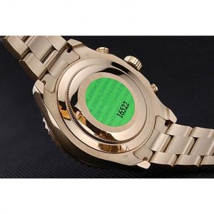 Rolex Yacht-Master II White Dial Blue Bezel Gold Bracelet 622271 - Afbeelding 8